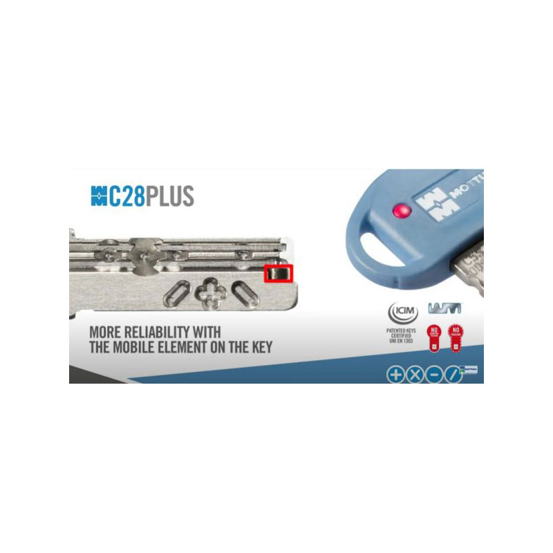 CILINDRU MOTTURA C28 PLUS – 31X31MM